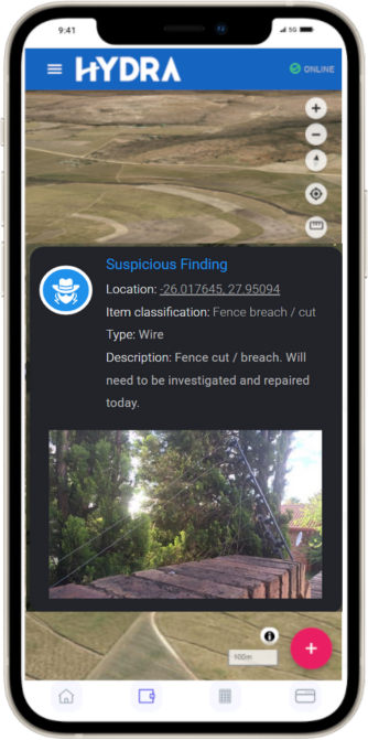 app screen